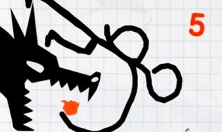 龙属性火柴人怎么画